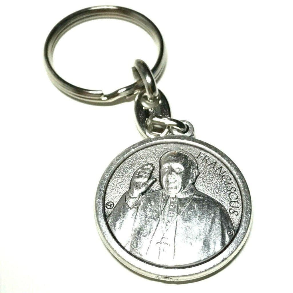 Blessed By Pope - Nice Pope Francis Key Ring - Key Chain St. Peter'S Square | Catholically