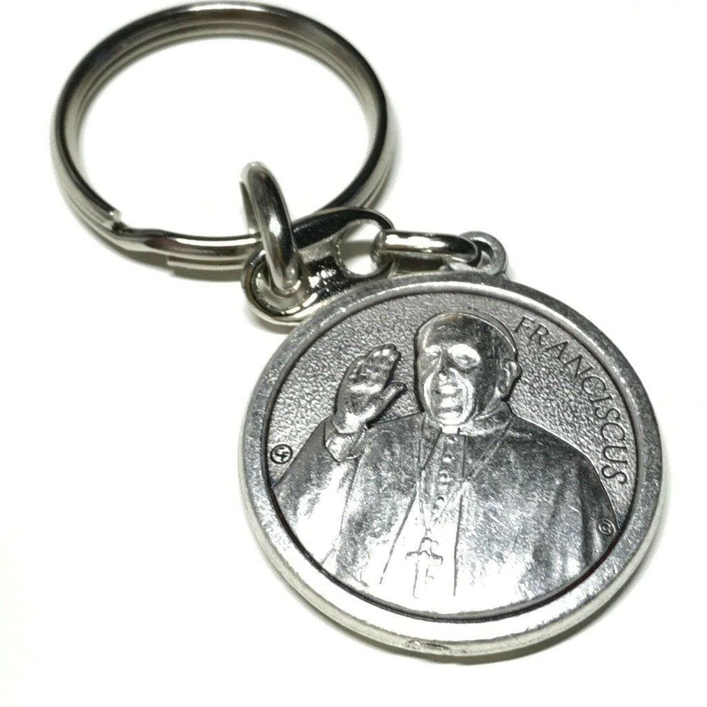 Blessed By Pope - Nice Pope Francis Key Ring - Key Chain St. Peter'S Square | Catholically