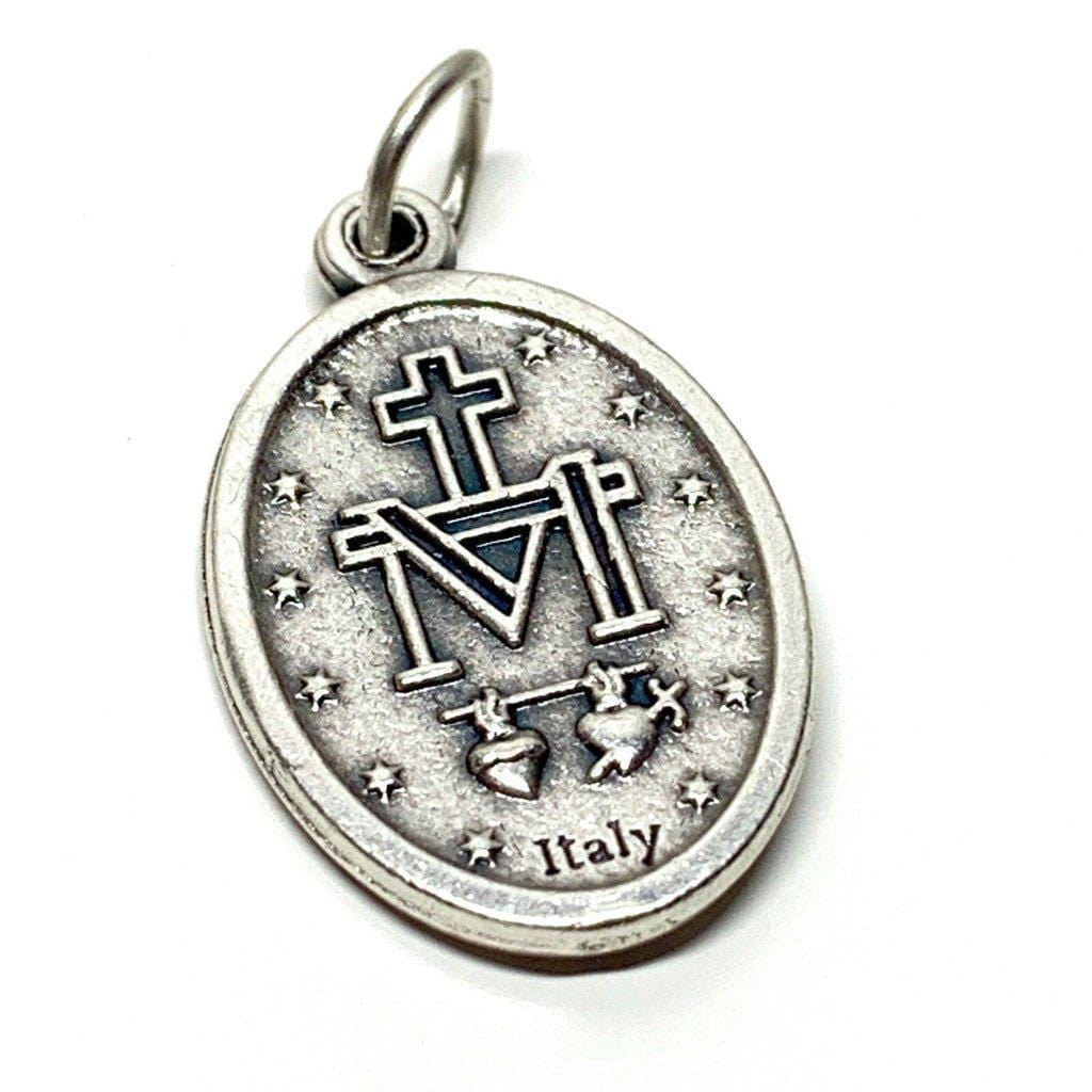 Blessed Mother Mary Miraculous Medal - Blessed By Pope - Pendant - Charm | Catholically