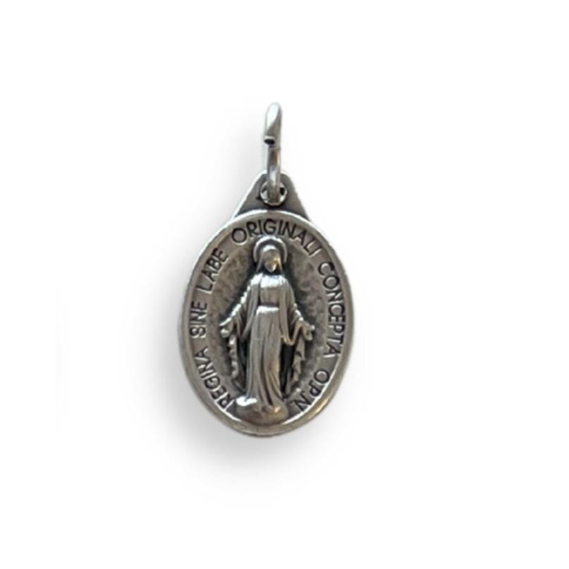 Blessed Mother Mary Miraculous Medal - Blessed By Pope - Pendant - Charm | Catholically