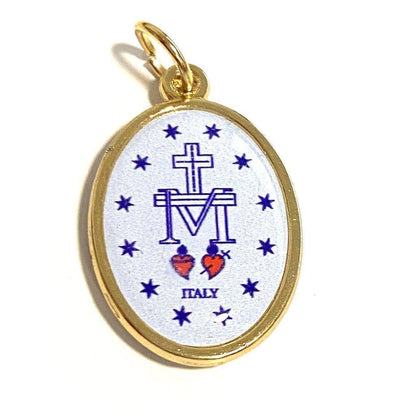 Blessed Mother Mary Miraculous Medal - Blessed By Pope - Pendant - Charm | Catholically