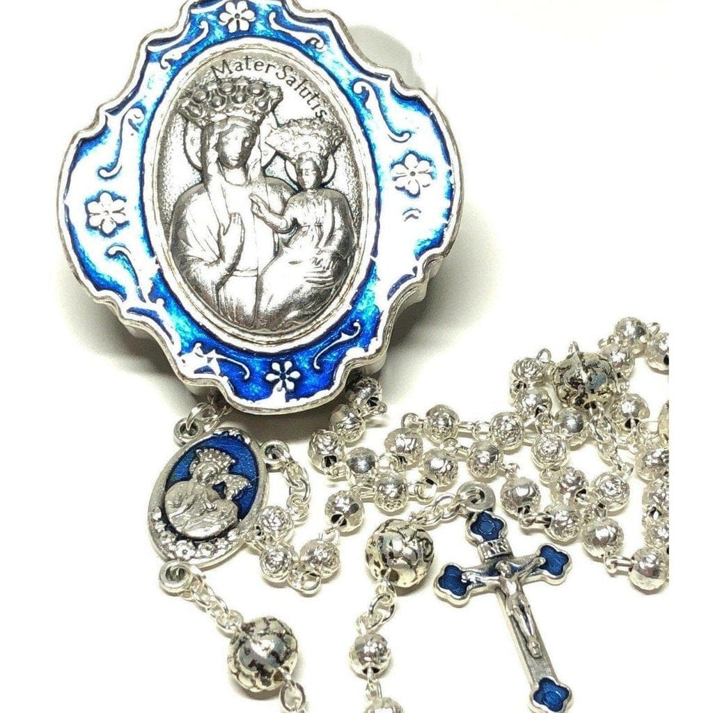 Blessed Virgin Mary - Our Lady Of Good Health -Tiny Rosary Blessed By Pope | Catholically