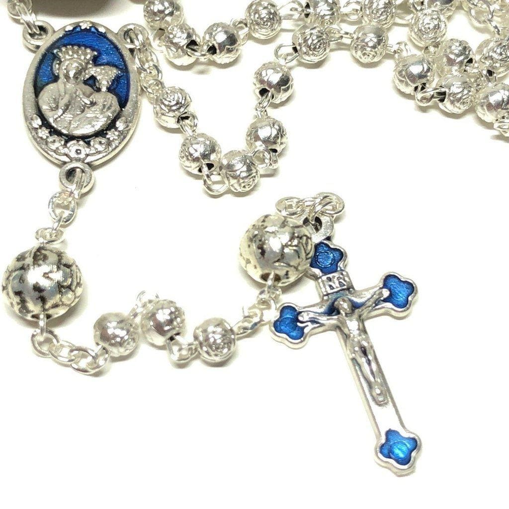 Blessed Virgin Mary - Our Lady Of Good Health -Tiny Rosary Blessed By Pope | Catholically