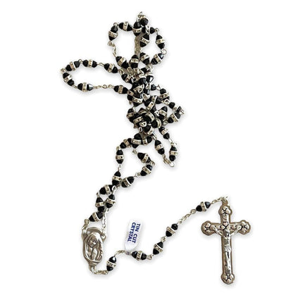 Blessed Virgin Mary -Sparkling Crystal Rosary -Rhinestone -Blessed By Pope | Catholically