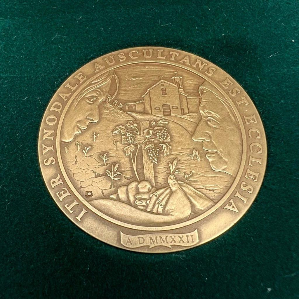 Bronze Annual Papal Medal - Year 10 - 2022 Pope Francis Pontificate Mint | Catholically