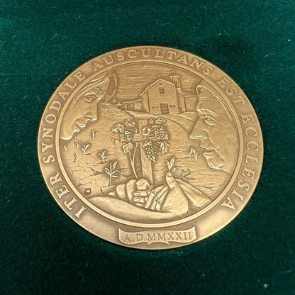 Bronze Annual Papal Medal - Year 10 - 2022 Pope Francis Pontificate Mint | Catholically
