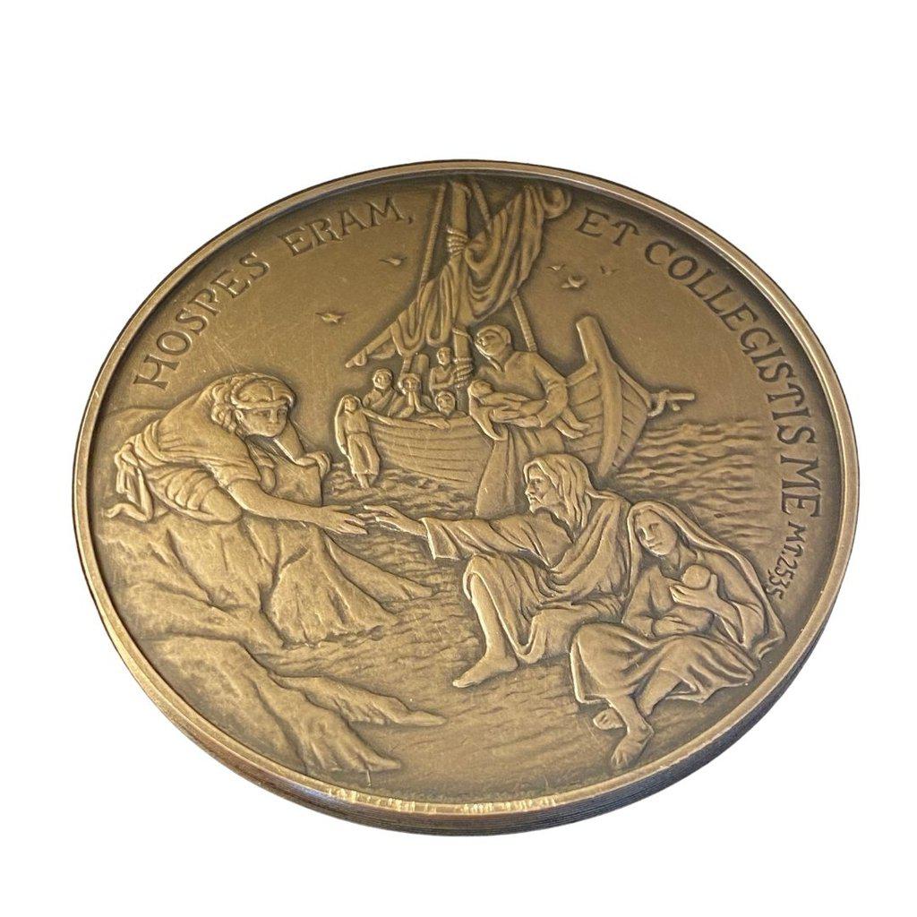 Bronze Annual Papal Medal - Year 7 - 2019 Pope Francis Pontificate Mint | Catholically