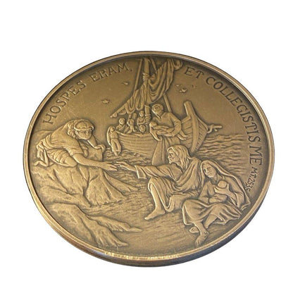 Bronze Annual Papal Medal - Year 7 - 2019 Pope Francis Pontificate Mint | Catholically