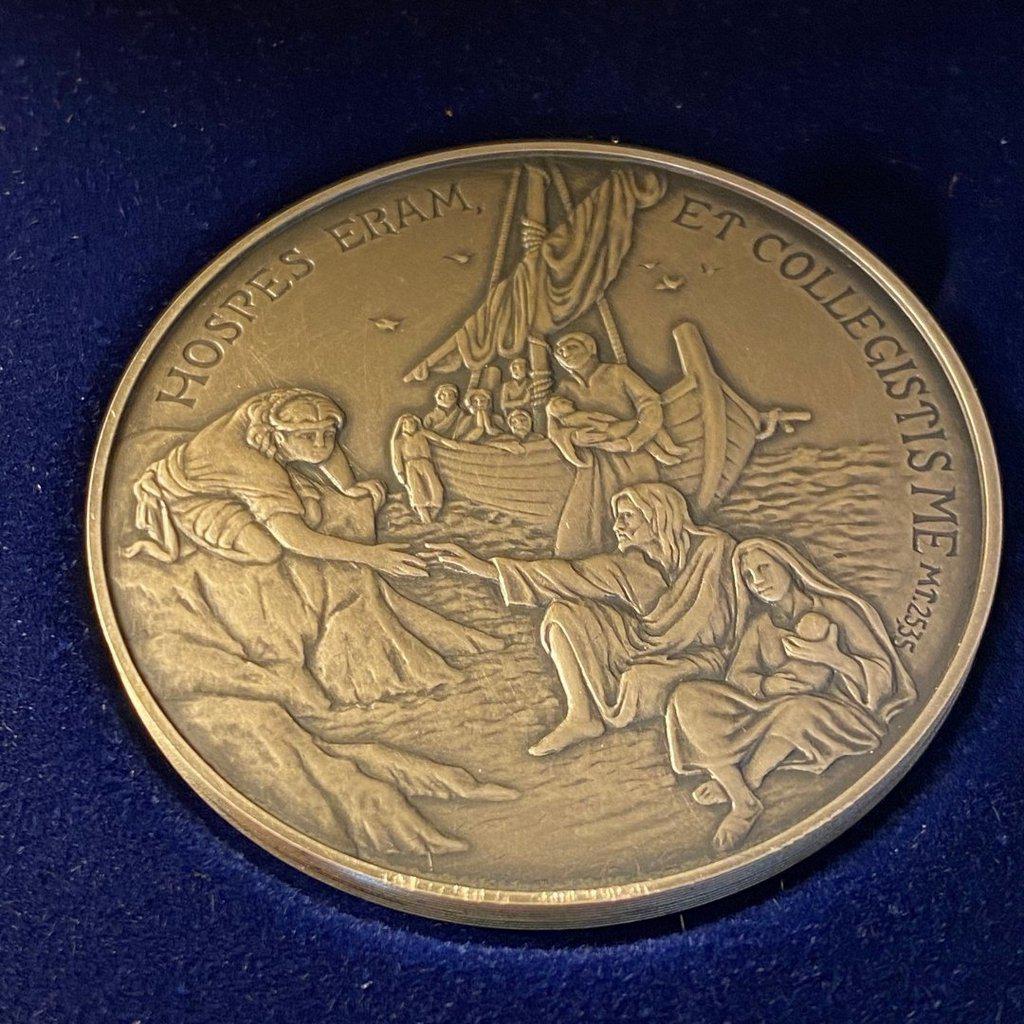 Bronze Annual Papal Medal - Year 7 - 2019 Pope Francis Pontificate Mint | Catholically