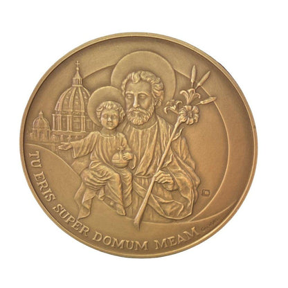 Bronze Annual Papal Medal - Year 8 - 2020 Pope Francis Pontificate Mint | Catholically