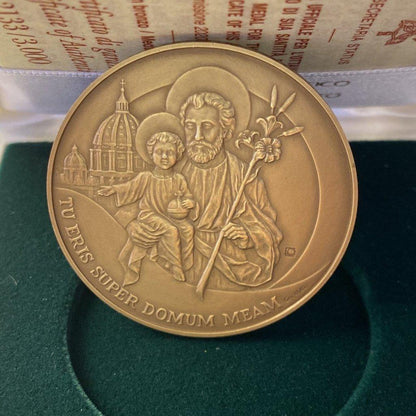 Bronze Annual Papal Medal - Year 8 - 2020 Pope Francis Pontificate Mint | Catholically