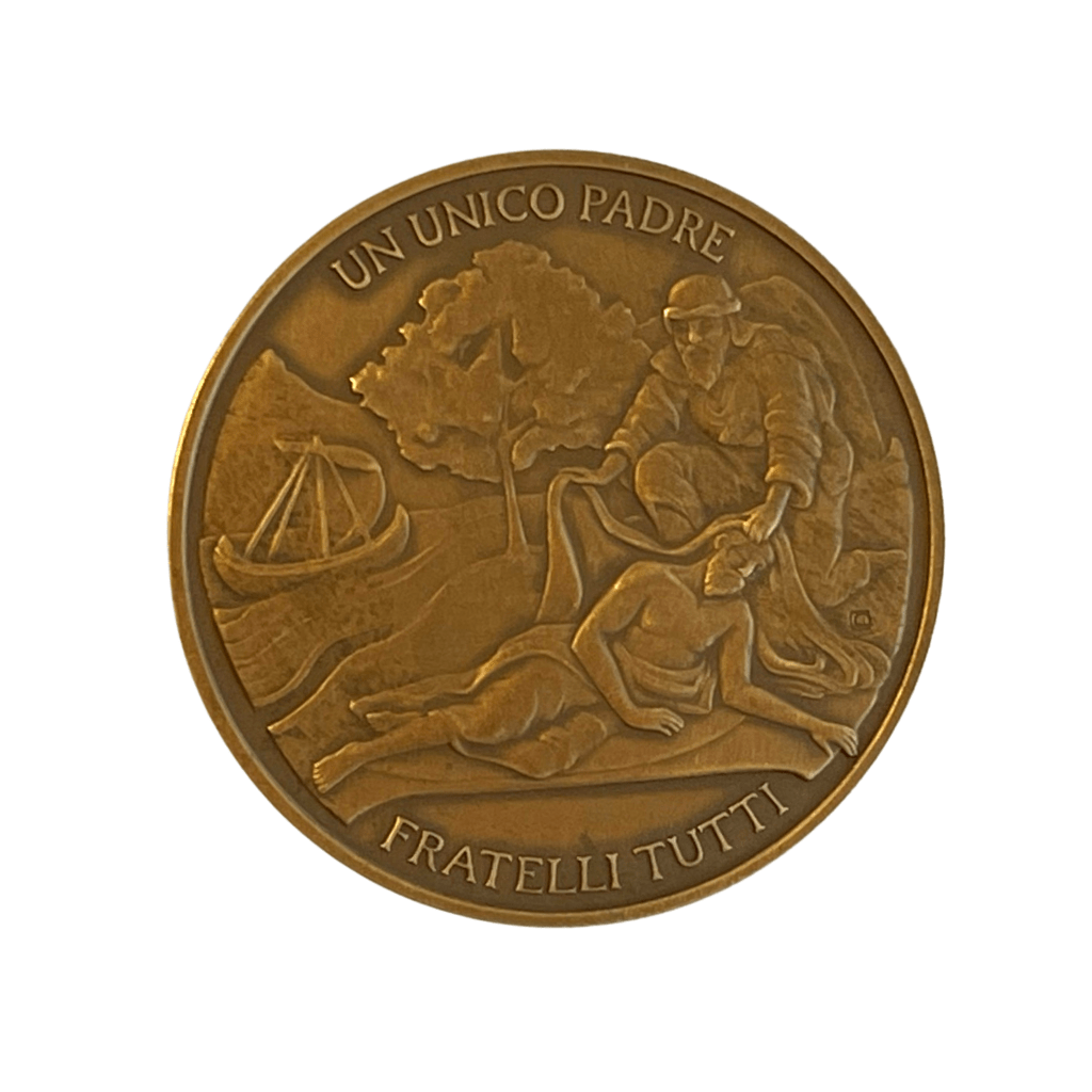 Bronze Annual Papal Medal - Year 9 - 2021 Pope Francis Pontificate Mint | Catholically