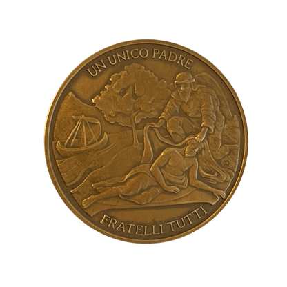 Bronze Annual Papal Medal - Year 9 - 2021 Pope Francis Pontificate Mint | Catholically