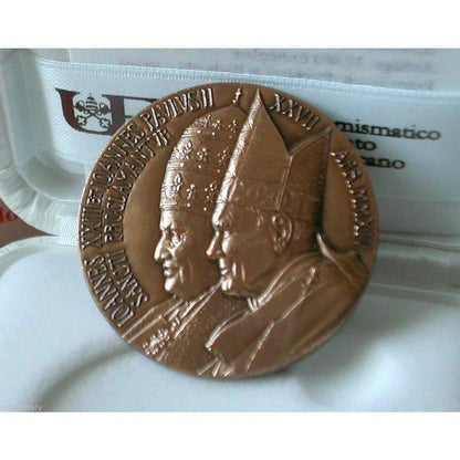 Bronze Medal For St John Paul II & St John XXIII Canonization | Catholically