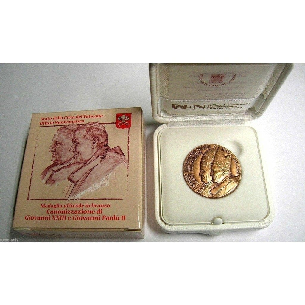 Bronze Medal For St John Paul II & St John XXIII Canonization | Catholically