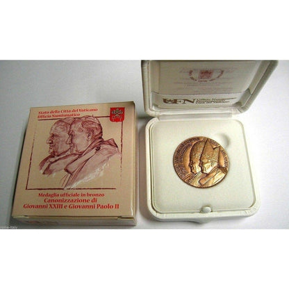 Bronze Medal For St John Paul II & St John XXIII Canonization | Catholically