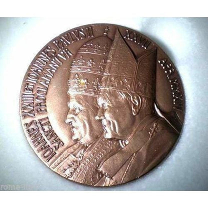 Bronze Medal For St John Paul II & St John XXIII Canonization | Catholically