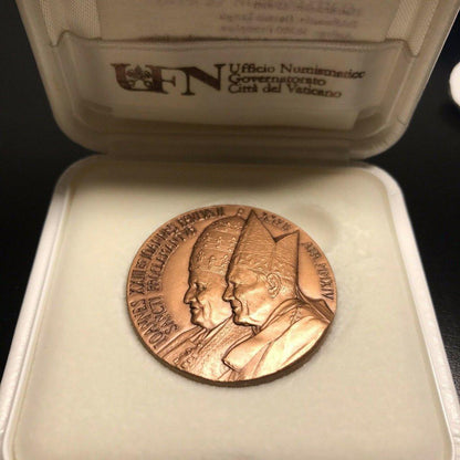 Bronze Medal For St John Paul II & St John XXIII Canonization | Catholically