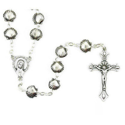 Camino De Santiago Rosary - St. James Scallop Shell - Pilgrim - Blessed | Catholically