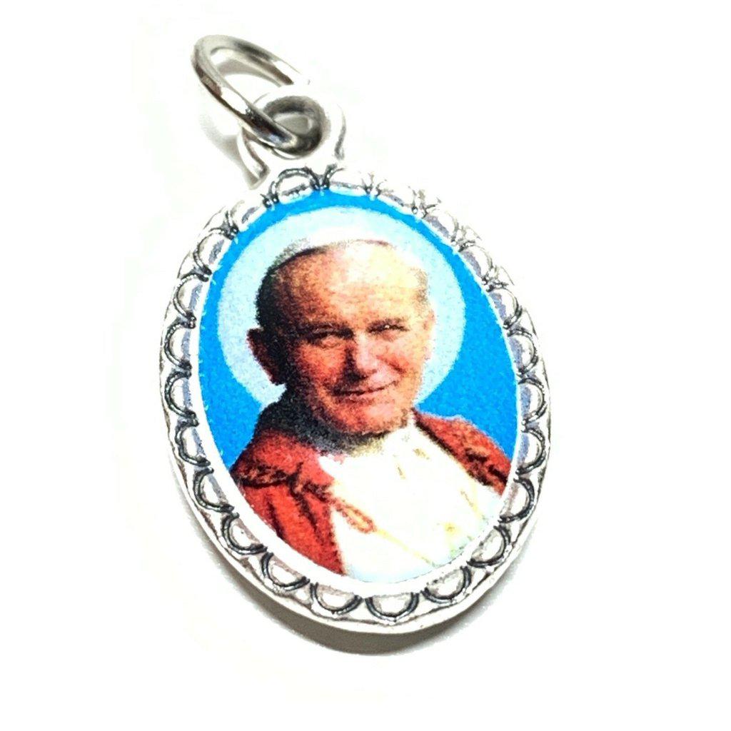 Relic St. John Paul II Medal Ex-Indumentis - St.JPII | Catholically