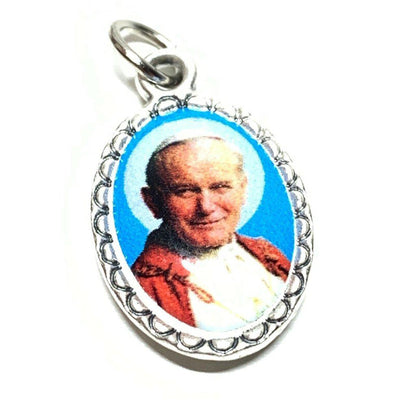 Relic St. John Paul II Medal Ex-Indumentis - St.JPII | Catholically