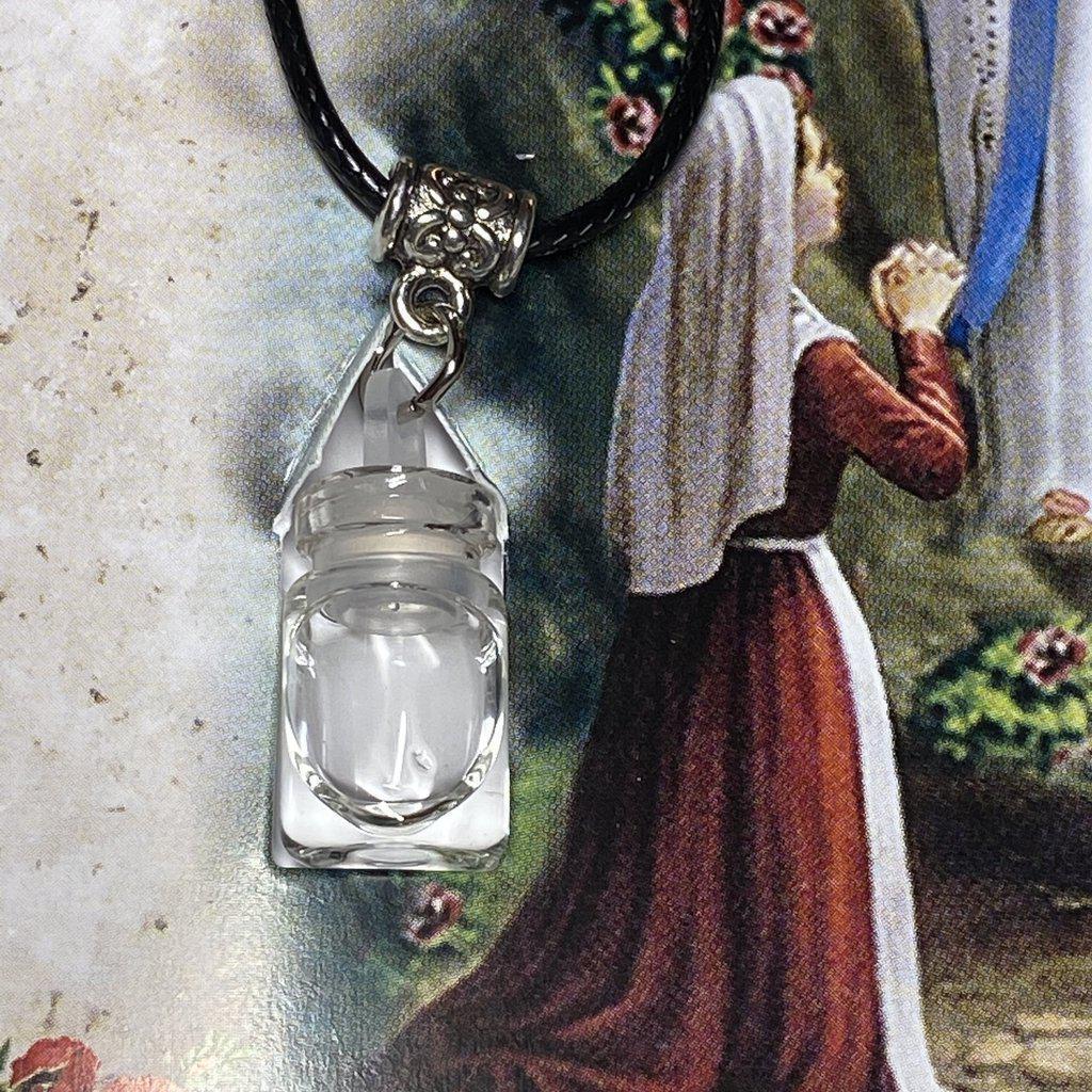 Catholic Pendant Lourdes Water - Charm - Medal - Blessed by Pope | Catholically