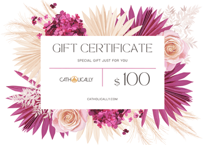 Excluded Gift Cards Catholically Gift Card $100.00 USD Catholically Gift Card