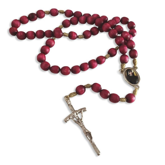 Chaplet with St. Faustina relic medal - Divine Mercy Rosary | Catholically