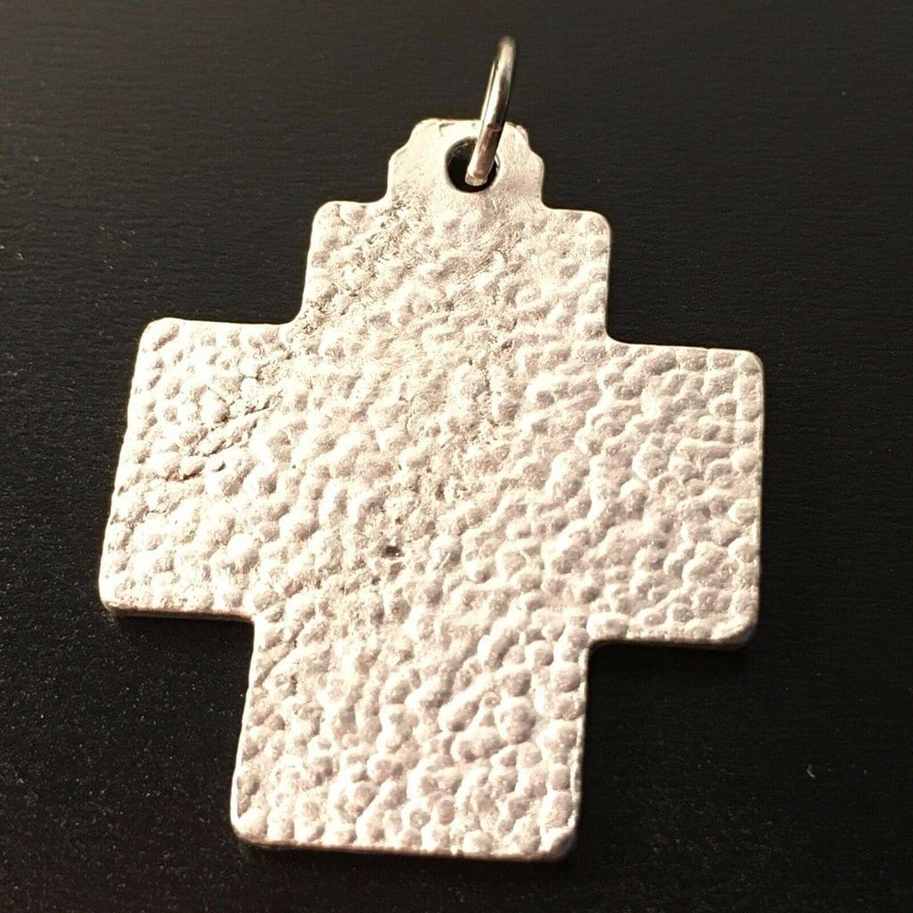 Chi Rho - Big 1" Cross - Crucifix - Medal - Pendant Blessed By Pope | Catholically