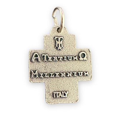 Chi Rho - Cross Blessed by Pope - Catholic Medal  Pendant | Catholically