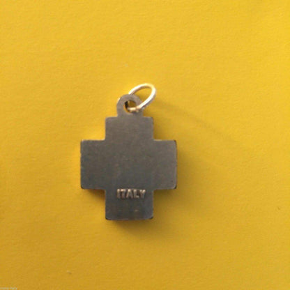 Chi Rho - Cross Blessed by Pope - Medal Pendant Charm | Catholically