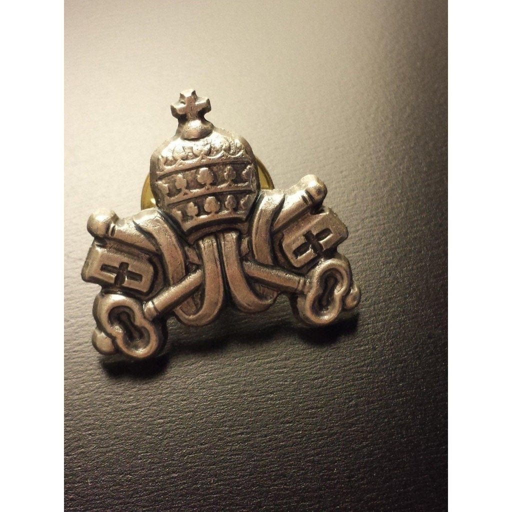 Coat Of Arms Pin  Catholic  Tie Tack Jacket Lapel Pin | Catholically