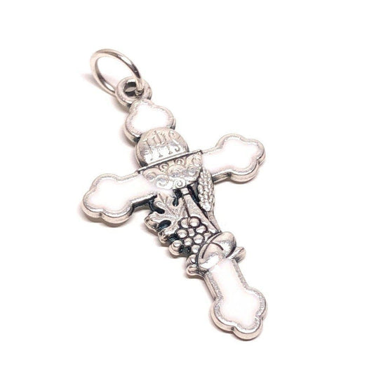 Cross Blessed By Pope Crucifix Parts Holy Communion Baptism  Favors | Catholically
