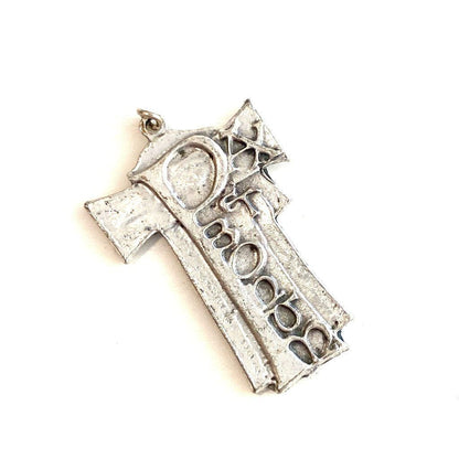Cross Charm Crucifix - Franciscan - St.Francis Of Assisi - Medal - Pendant | Catholically
