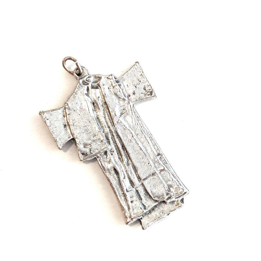 Cross Charm Crucifix - Franciscan - St.Francis Of Assisi - Medal - Pendant | Catholically