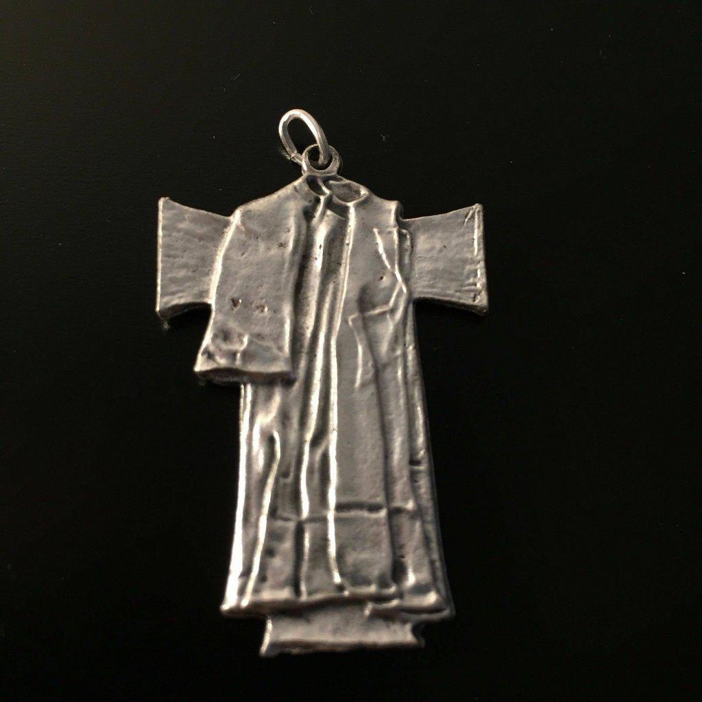 Cross Charm Crucifix - Franciscan - St.Francis Of Assisi - Medal - Pendant | Catholically