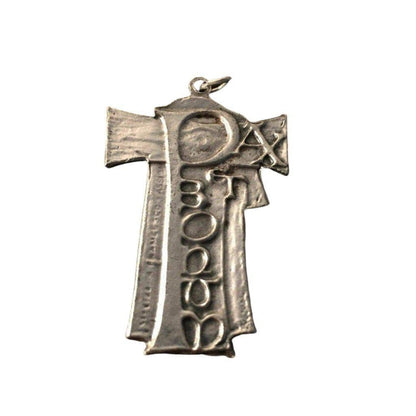 Cross Charm Crucifix - Franciscan - St.Francis Of Assisi - Medal - Pendant | Catholically