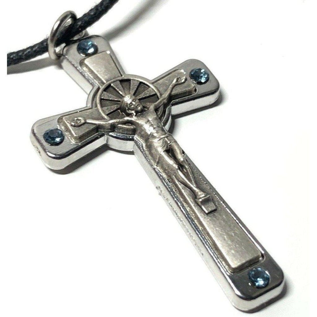 Cross - Crucifix - Blessed By Pope - Confirmation - Pendant - Communion Gift | Catholically