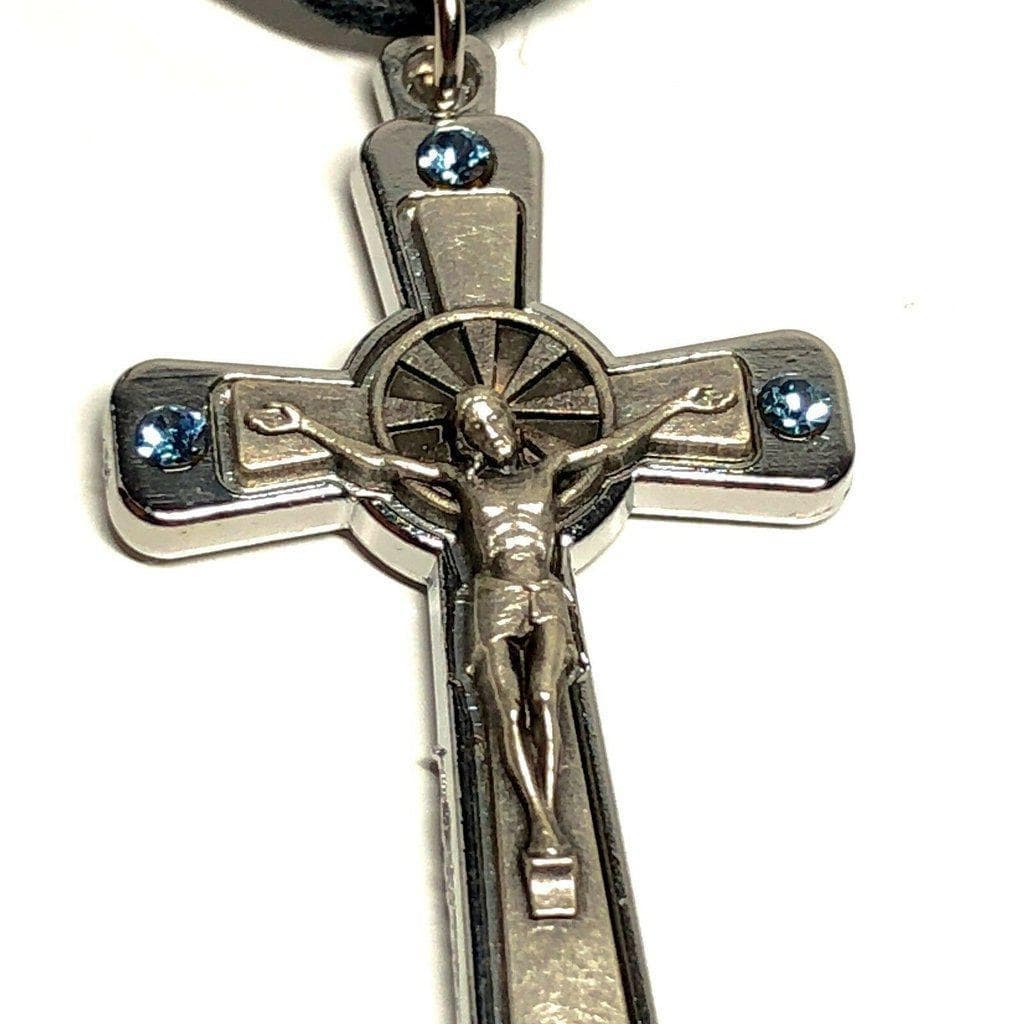 Cross - Crucifix - Blessed By Pope - Confirmation - Pendant - Communion Gift | Catholically
