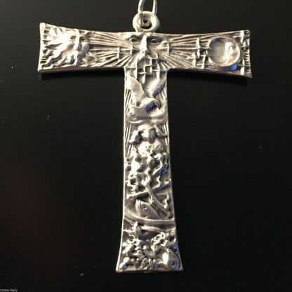 Crucifix - Franciscan Cross - St.Francis Of Assisi - Medal - Pendant - Tau | Catholically