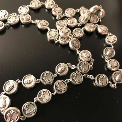 Dedicated To Pope Francis - Metal Rosary Blessed By Pope - Heavy! | Catholically