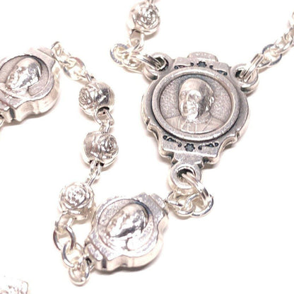 Dedicated To Pope Francis - Tiny Rosary w/ Case - Blessed By Pope | Catholically