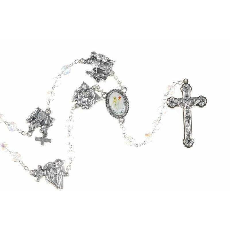 Easter Rosary Stations Of The Cross Sparkling Via Crucis -Blessed | Catholically