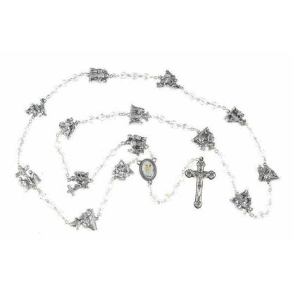 Easter Rosary Stations Of The Cross Sparkling Via Crucis -Blessed | Catholically