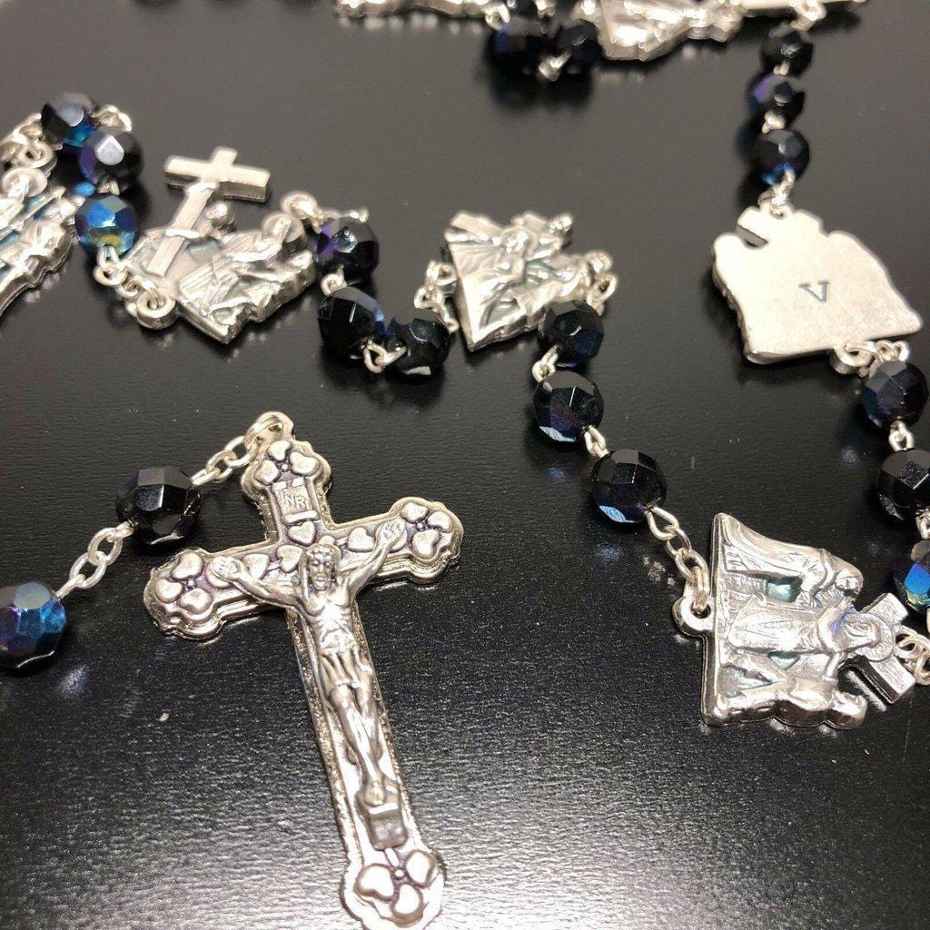 Easter Rosary Stations Of The Cross Sparkling Via Crucis -Blessed | Catholically