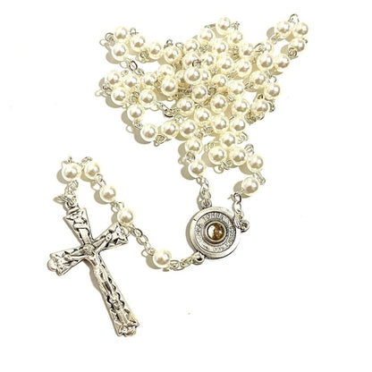 Franciscan Rosary Blessed by Pope  St. Francis Assisi Relic | Catholically