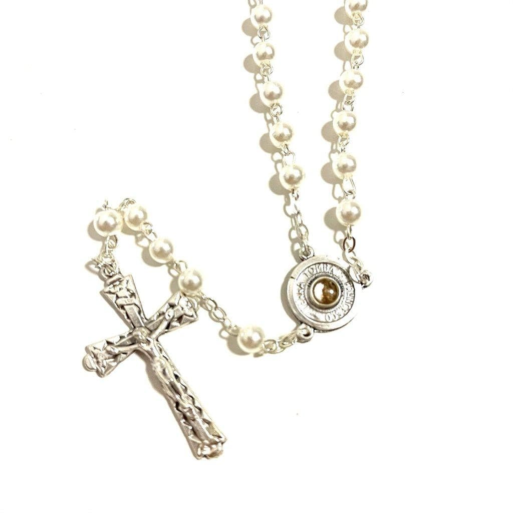 Franciscan Rosary Blessed by Pope  St. Francis Assisi Relic | Catholically