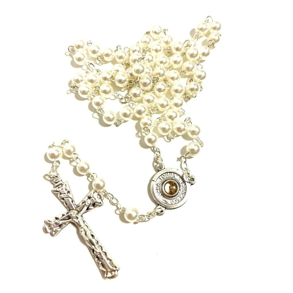 Franciscan Rosary Blessed by Pope  St. Francis Assisi Relic | Catholically