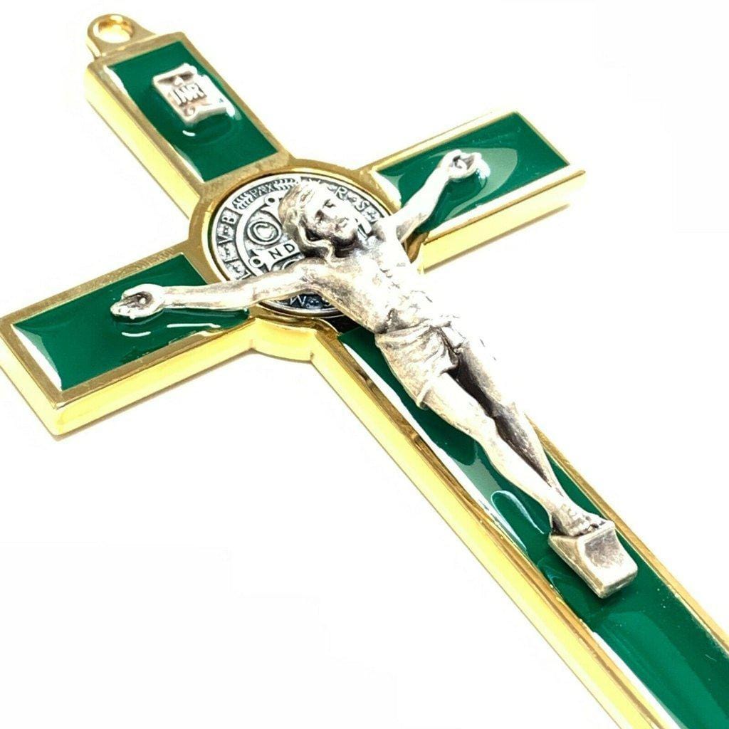 5" St. Benedict Crucifix – Handcrafted in Italy and Blessed by Pope | Catholically