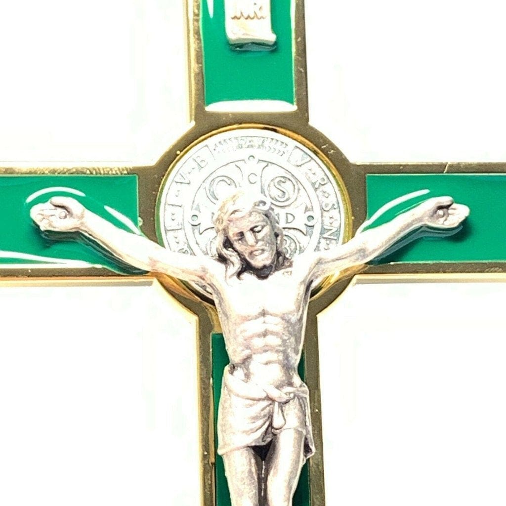 5" St. Benedict Crucifix – Handcrafted in Italy and Blessed by Pope | Catholically